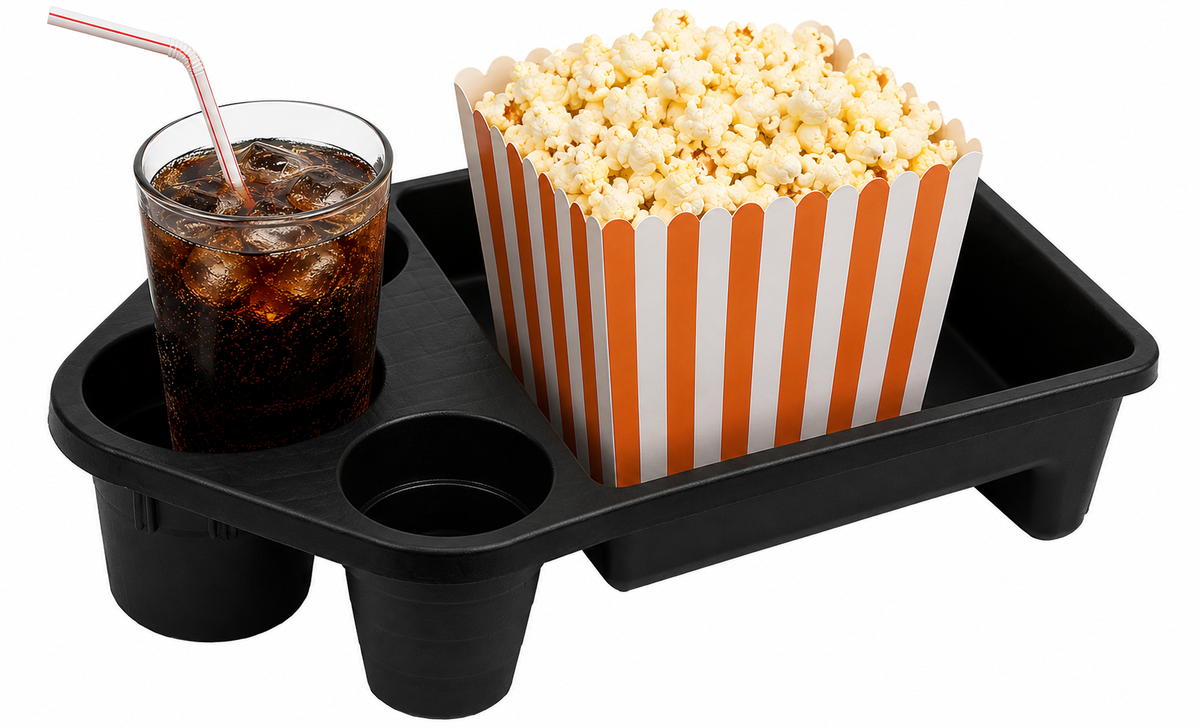 Snacktray voor bioscoopstoelen